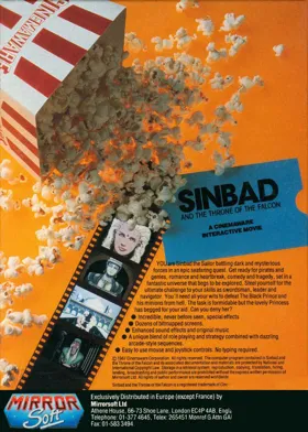 Sinbad and the Throne of the Falcon_Disk1 box cover back